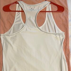 Athleta Women's White Racerback Tank Top